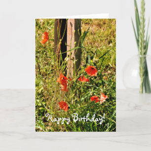 WILD FLOWERS CARD