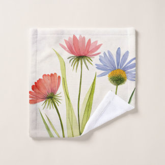 Wild Flowers Caress  Wash Cloth