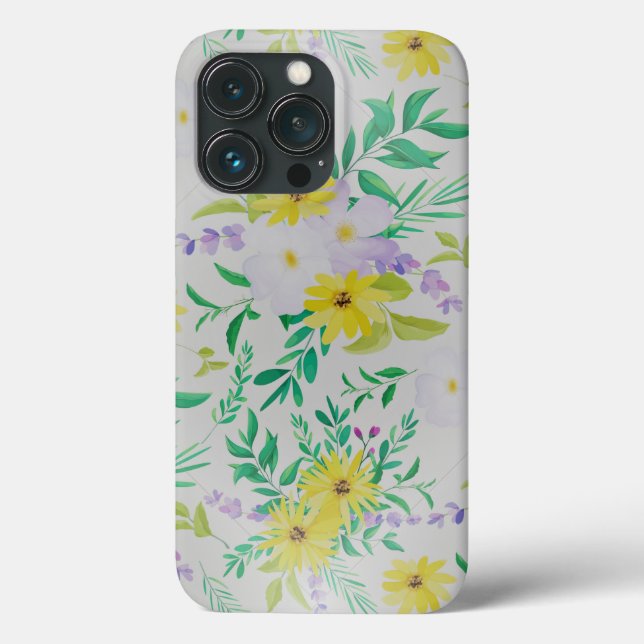 Wild Flowers Case-Mate iPhone Case (Back)