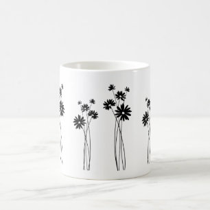 Wild flowers coffee mug