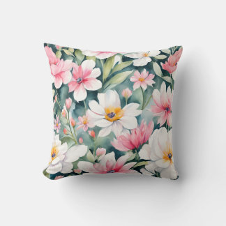 Wild flowers cushion