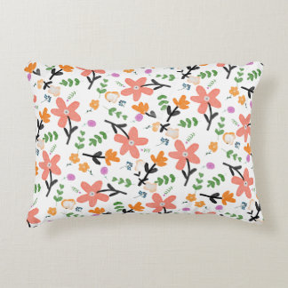 Wild flowers decorative cushion