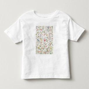 Wild flowers design for silk material, c.1790 (w/c toddler T-Shirt
