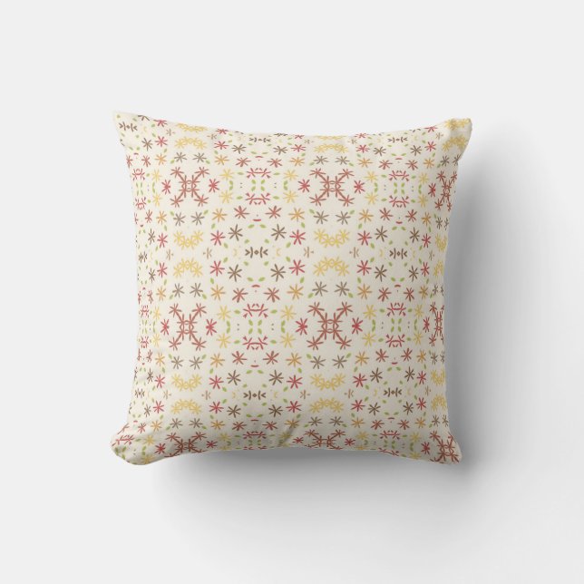 Wild Flowers in the Garden Cushion (Front)