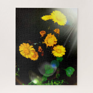 Wild flowers in the sunshine jigsaw puzzle