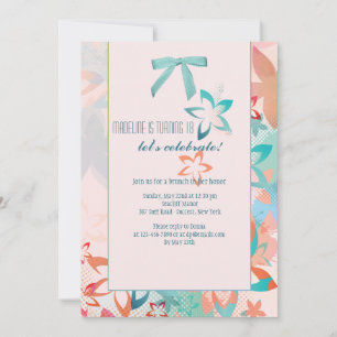 Wild Flowers Invitation