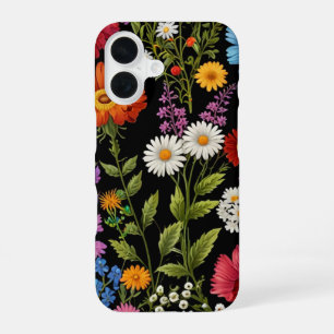 WILD FLOWERS iPhone 16 CASE