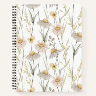 Wild Flowers Notebook
