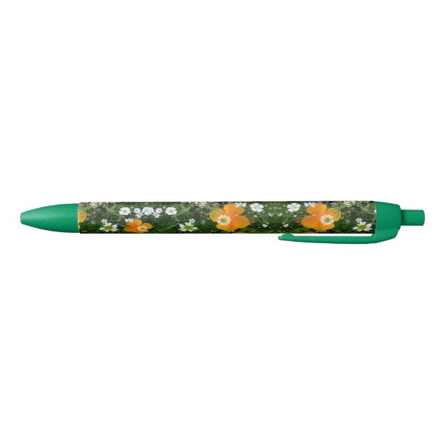 Wild Flowers: Orange White Pink Pen (Bottom)