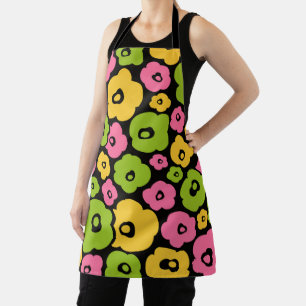 Wild Flowers Pattern Apron