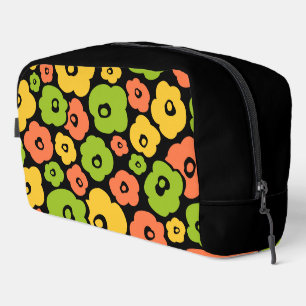 Wild Flowers Pattern Dopp Kit
