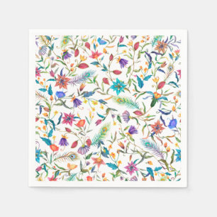 Wild Flowers Pattern    Napkin