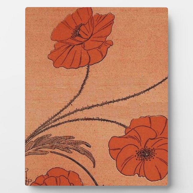 Wild Flowers Plaque (Front)