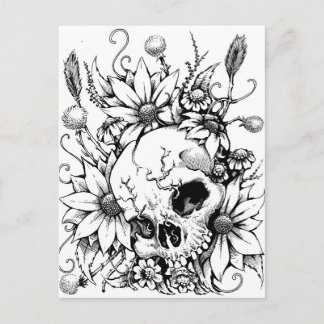 Wild Flowers Postcard