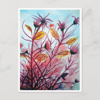 Wild Flowers Postcard