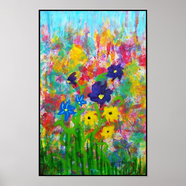 Wild Flowers Poster (Front)