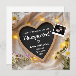 Wild Flowers Pregnancy Announcement