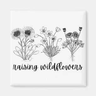 wild flowers / spring /spring season magnet