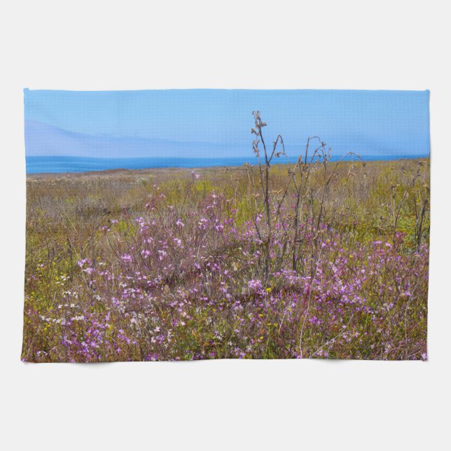 Wild Flowers Tea Towel (Horizontal)