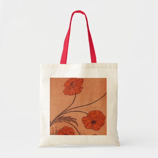 Wild Flowers Tote Bag (Front)