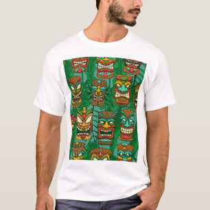Wild Flowers Watercolor: Colorful Seamless T-Shirt