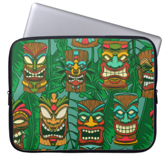 Wild Flowers Watercolor: Colourful Seamless Laptop Sleeve