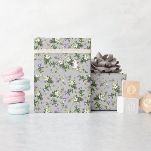 Wild flowers wrapping paper