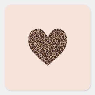 Wild for You Square Sticker