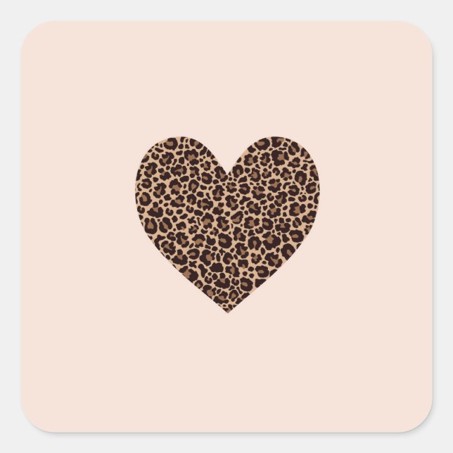 Wild for You Square Sticker (Front)
