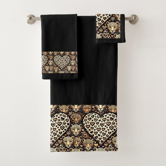 Wild For Your Love Bath Towel Set (Insitu)