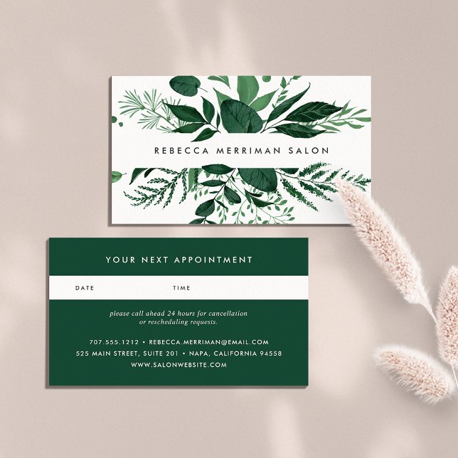 Wild Forest Appointment Cards (Creator Uploaded)