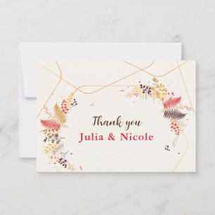 Wild Forest Flowers Fern Mushrooms Foliage Wedding