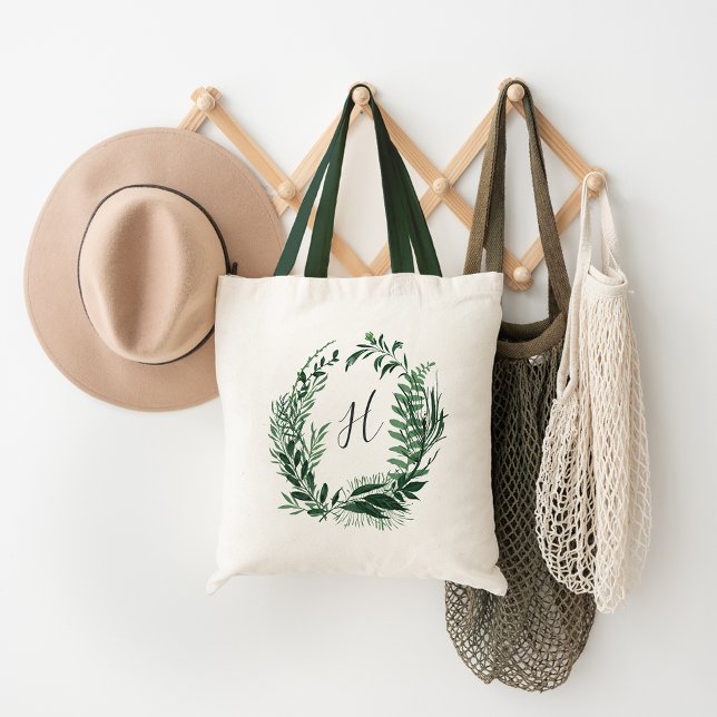 Wild Forest Monogram Tote Bag (Creator Uploaded)