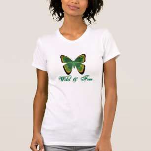 Wild & Free-Ladies AA Cap Sleeve Raglan T-Shirt