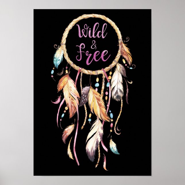 Wild & Free Poster (Front)