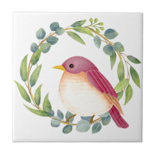 Wild & Free Song Bird Ceramic Tile