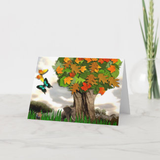 Wild Friends Birthday Card