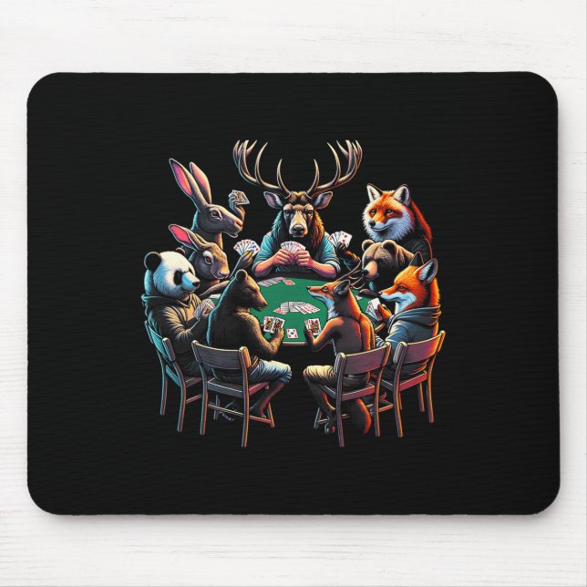 Wild Game Hunting Funny Graphic Tees  Mouse Pad (Front)