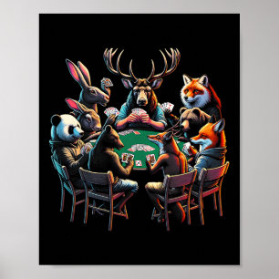 Wild Game Hunting Funny Graphic Tees Poster