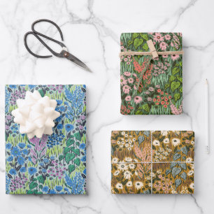 Wild Garden Assortment Wrapping Paper Sheet