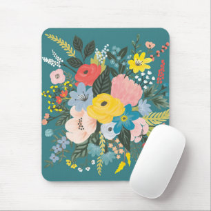 Wild Garden Flowers Mouse Pad