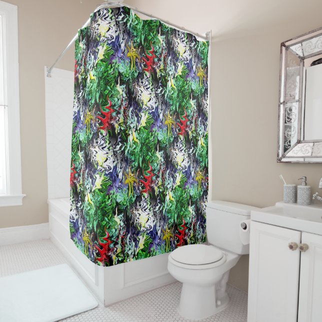 Wild Garden....... Shower Curtain (In Situ)