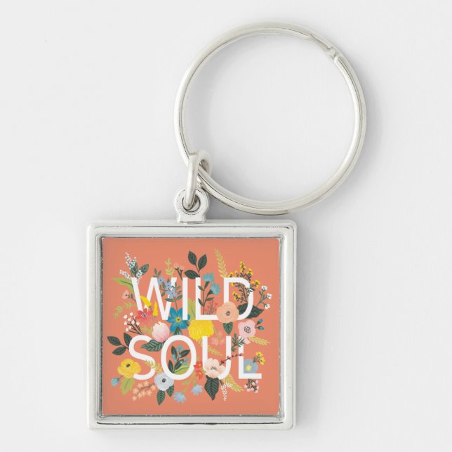 Wild Garden, Wild Soul Key Ring (Front)