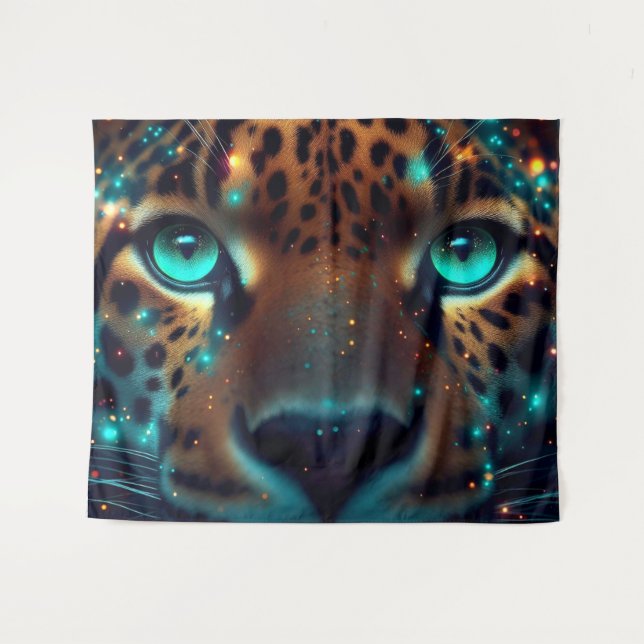 Wild Gaze Tapestry (Front (Horizontal))