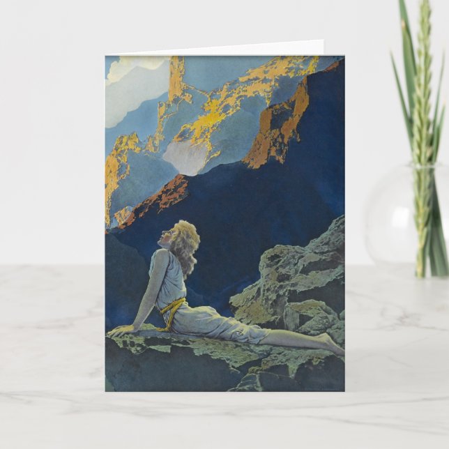 Wild Geese by Maxfield Parrish Card (Front)