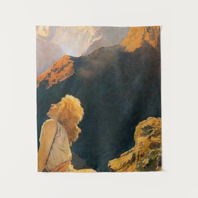 Wild Geese By Maxfield Parrish Tapestry (Front)