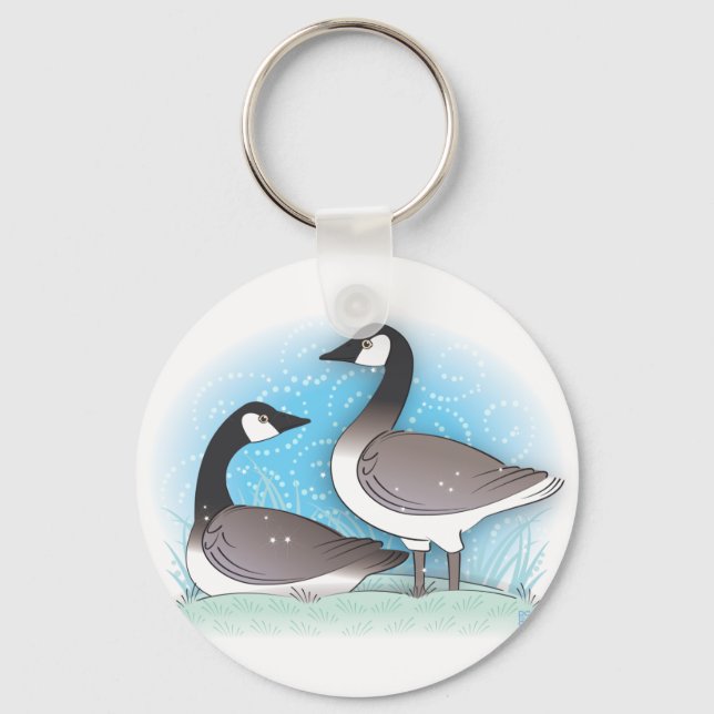 wild geese key ring (Front)