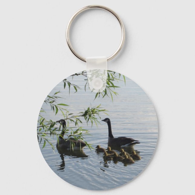 Wild Geese Keychain (Front)