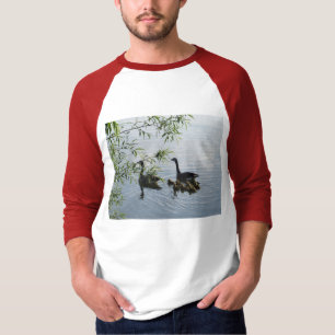 Wild Geese Mens Raglan T-Shirt
