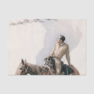 “Wild Geese” Western Art by WHD Koerner Tissue Paper